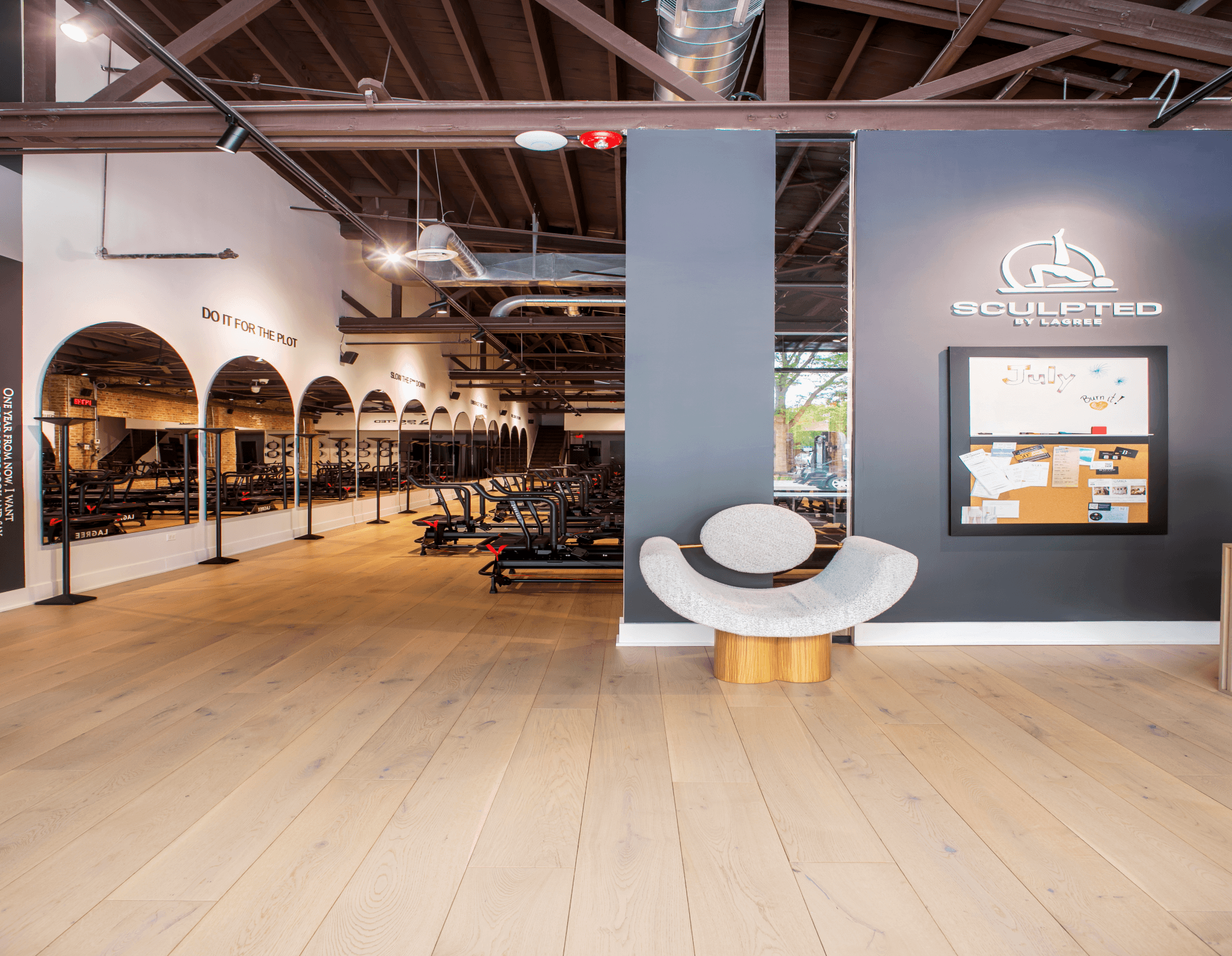 Elmhurst machines row